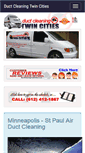 Mobile Screenshot of ductcleaningtwincities.com